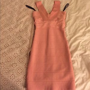 Pink dress  Bebe brand size xs “